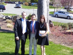My Family at the  Volunteer Spirit Awards
